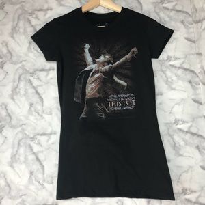 Michael Jackson “This Is It” Fitted Tee